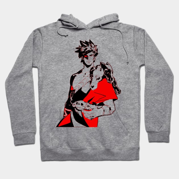 Zagreus Hades Hoodie by OtakuPapercraft